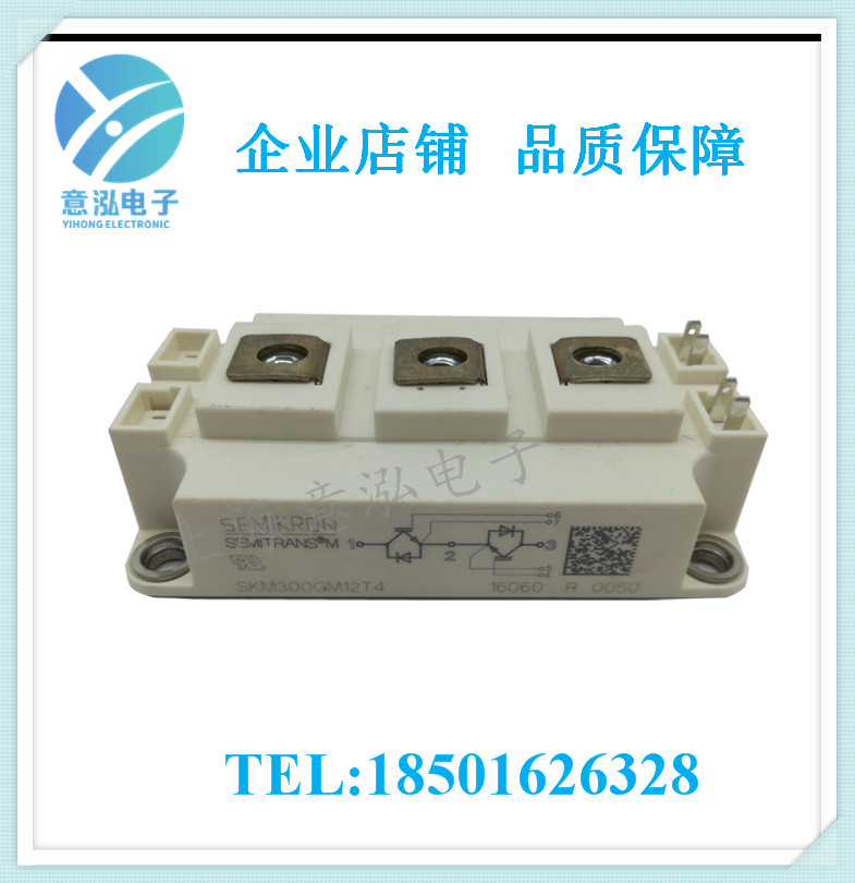 德國(guó)西門(mén)康（Semikron）SKM300GM12T4 全新 兩個(gè)IGBT集電極相連、庫(kù)存直銷(xiāo)